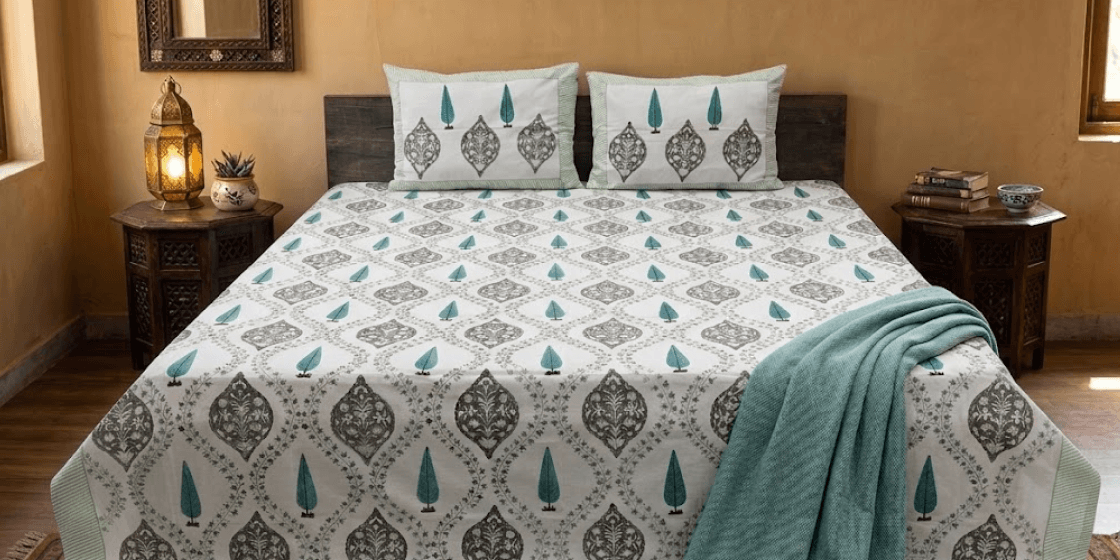 Bedsheet showcase