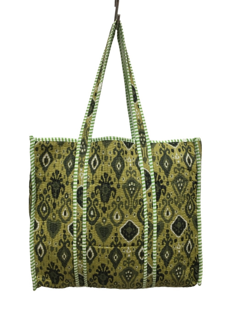 COTTON QUILTED TOTE BAGS